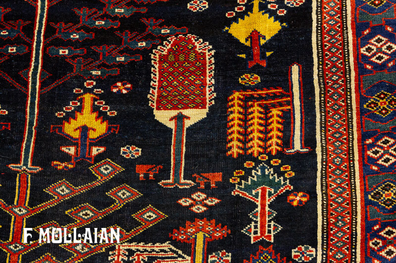 Tapis Persan North West n°:47797545